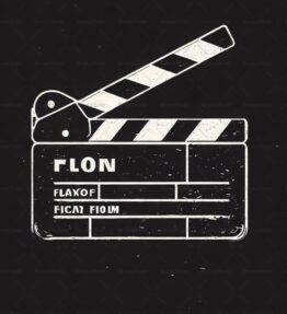 Klappern von Filmklappen im Vintage